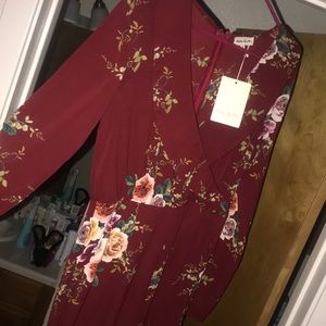 Long sleeve Floral Jumper